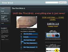 Tablet Screenshot of 1stbrick.com